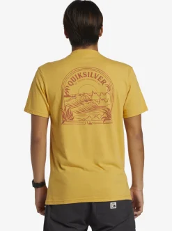 Best Sale Quiksilver Valley Of Dreams T-Shirt Bright Gold Heather