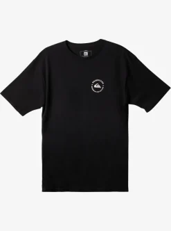 New Quiksilver Waterman A Proper Pint T-Shirt Black