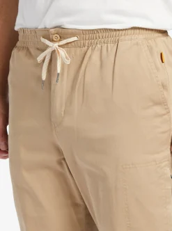 Cheap Quiksilver Waterman After Surf Elastic Waist Pants Incense