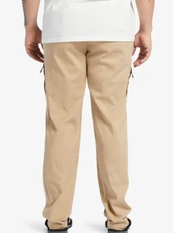 Cheap Quiksilver Waterman After Surf Elastic Waist Pants Incense