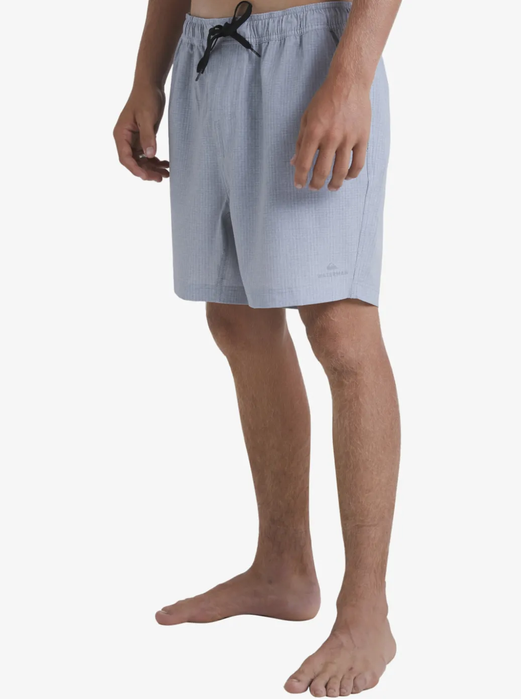 Fashion Quiksilver Waterman After Surf Stretch 20" Amphibian Boardshorts Light Grey Heather