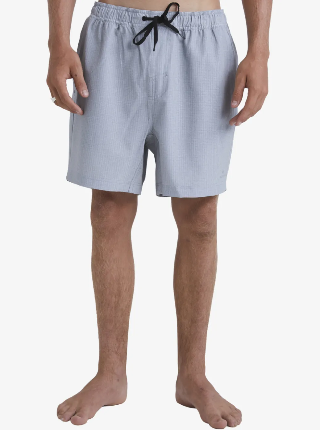 Fashion Quiksilver Waterman After Surf Stretch 20" Amphibian Boardshorts Light Grey Heather