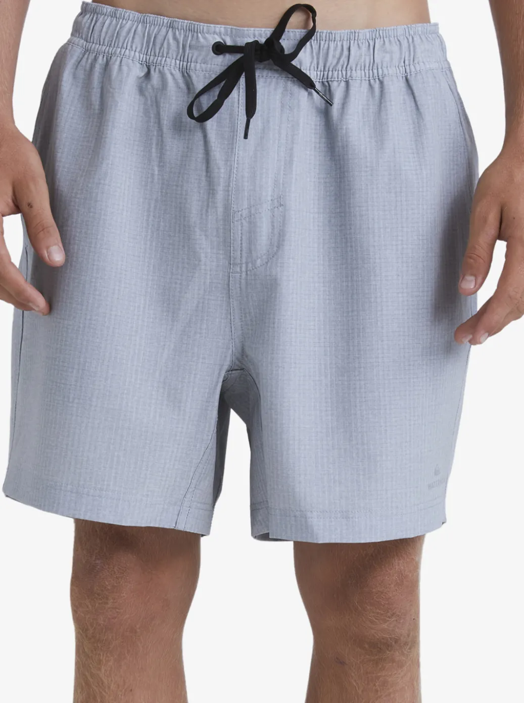 Fashion Quiksilver Waterman After Surf Stretch 20" Amphibian Boardshorts Light Grey Heather