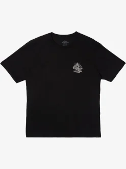 Discount Quiksilver Waterman Anchors Away Qt-Shirt Black