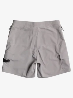 Outlet Quiksilver Waterman Azimuth Amphibian 18" Shorts Steeple Grey