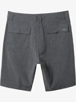 Fashion Quiksilver Waterman Backwater 20" Amphibian Boardshorts Black