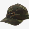 Outlet Quiksilver Waterman Bar Manager Snapback Hat Woodland Camo