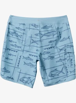 Flash Sale Quiksilver Waterman Bento Box 19" Boardshorts Bento Dusk Blue
