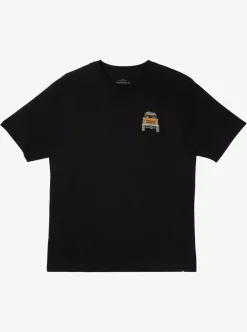 Hot Quiksilver Waterman Bruiser Qt-Shirt Black