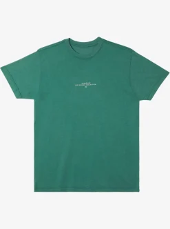 Clearance Quiksilver Waterman Campgrounds Qt-Shirt Smoke Pine Heather