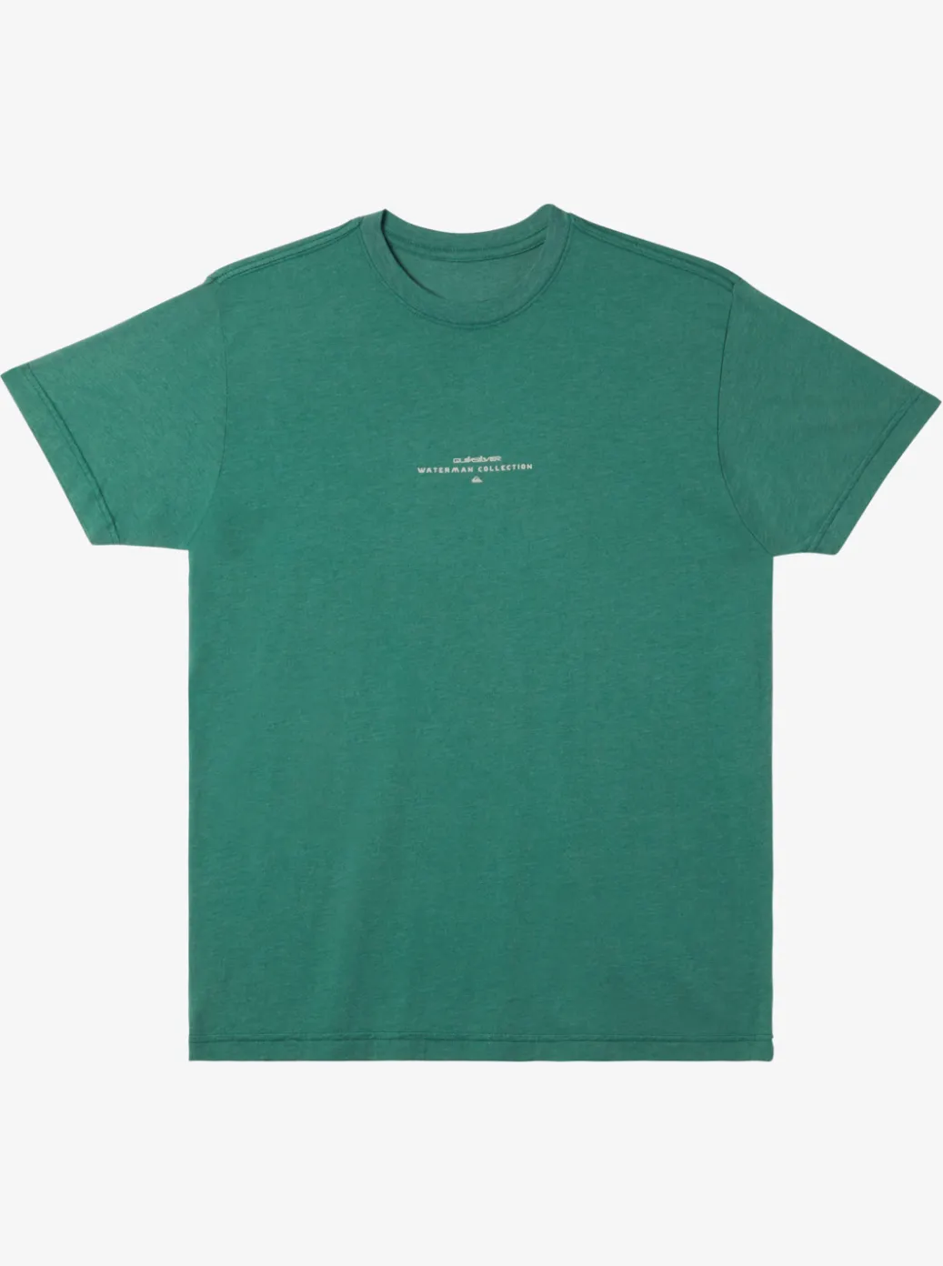 Clearance Quiksilver Waterman Campgrounds Qt-Shirt Smoke Pine Heather