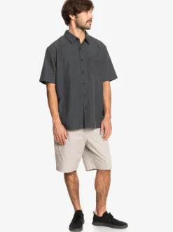 Flash Sale Quiksilver Waterman Centinela Premium Anti-Wrinkle Shirt Black Centinella
