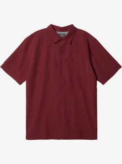 Cheap Quiksilver Waterman Centinela Premium Anti-Wrinkle Shirt Rosewood Centinella