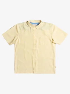 Sale Quiksilver Waterman Centinela Premium Anti-Wrinkle Shirt Double Cream Centinella