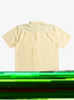 Sale Quiksilver Waterman Centinela Premium Anti-Wrinkle Shirt Double Cream Centinella