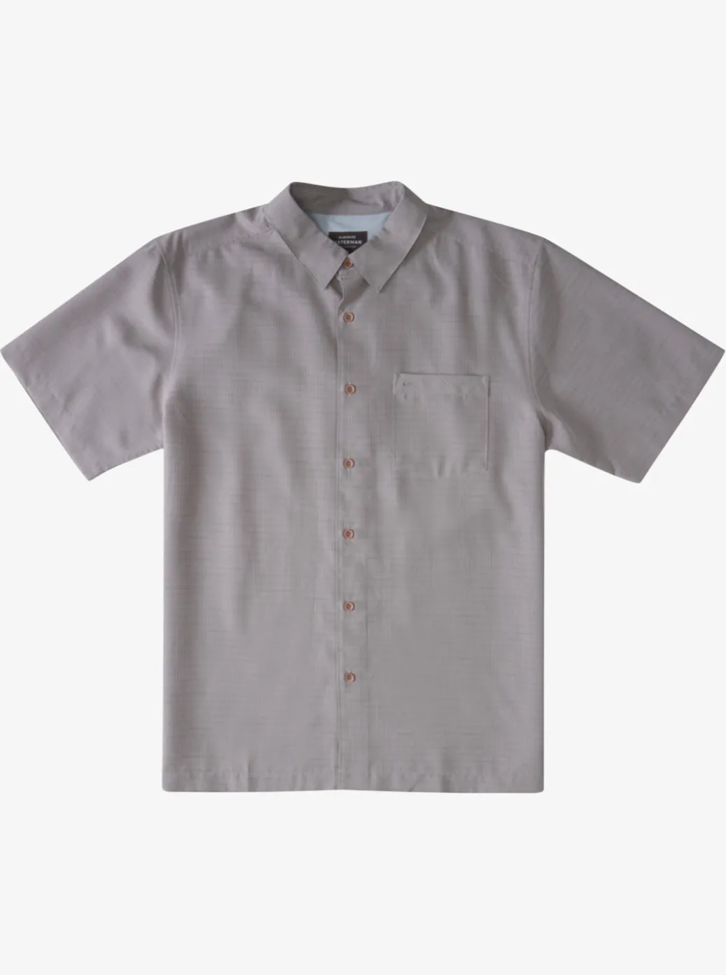 Cheap Quiksilver Waterman Centinela Premium Anti-Wrinkle Shirt Flint Gray Centinella