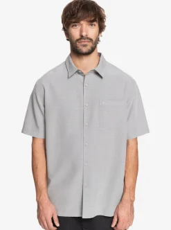 Cheap Quiksilver Waterman Centinela Premium Anti-Wrinkle Shirt Flint Gray Centinella
