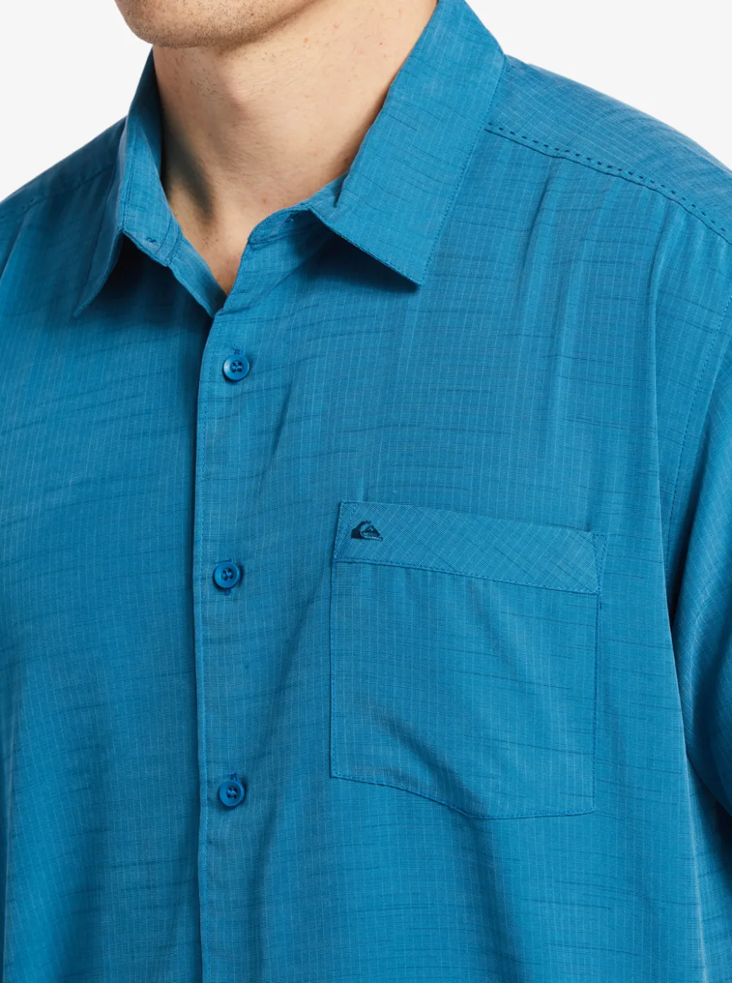 New Quiksilver Waterman Centinela Premium Anti-Wrinkle Shirt Seaport Centinella