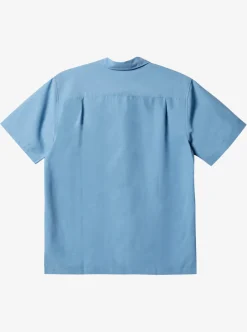 Fashion Quiksilver Waterman Centinela Premium Anti-Wrinkle Shirt Dusk Blue Centinella