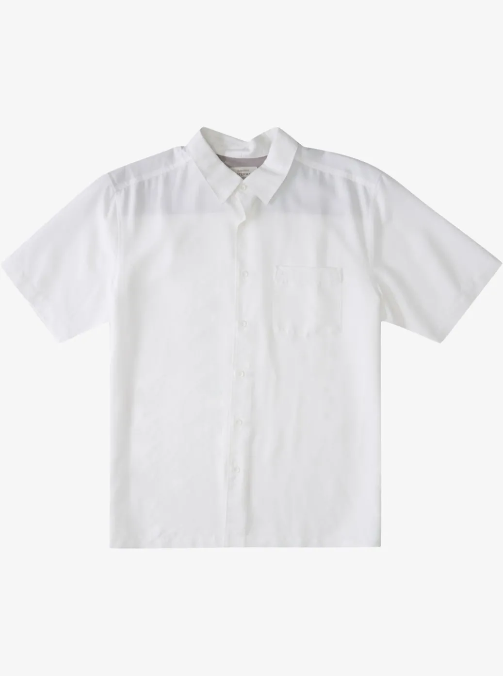 Store Quiksilver Waterman Centinela Premium Anti-Wrinkle Shirt White Centinella