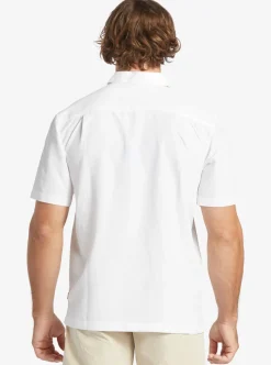 Store Quiksilver Waterman Centinela Premium Anti-Wrinkle Shirt White Centinella