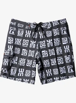 Clearance Quiksilver Waterman Channel Paddle 20" Boardshorts Black Channel Paddle Bs