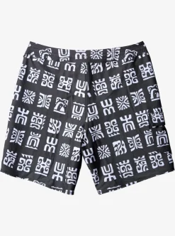 Clearance Quiksilver Waterman Channel Paddle 20" Boardshorts Black Channel Paddle Bs