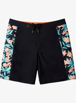 Hot Quiksilver Waterman Cliffside Solid 19" Boardshorts Black