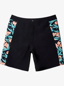 Hot Quiksilver Waterman Cliffside Solid 19" Boardshorts Black