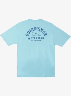 Sale Quiksilver Waterman Deep Waters Qt-Shirt Gulf Stream