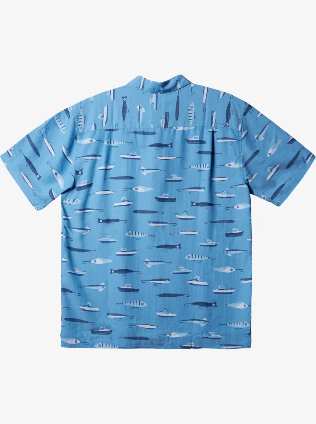 Cheap Quiksilver Waterman Drag Week Technical Short Sleeve Shirt Dusk Blue Drag Week W