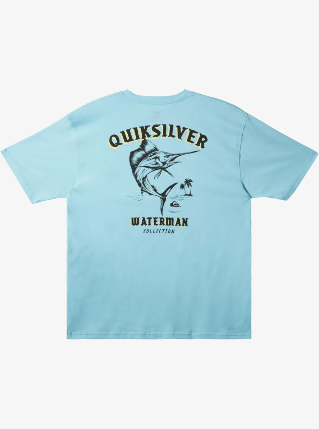 New Quiksilver Waterman Fish On T-Shirt Gulf Stream