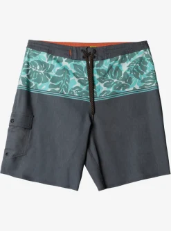Cheap Quiksilver Waterman Half Dipped Boardshorts Black Half Dipped