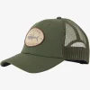 Best Quiksilver Waterman Hook Minded Trucker Hat Dusty Olive