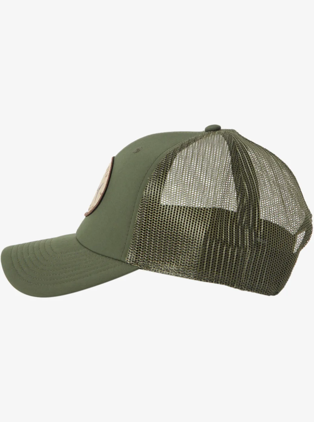 Best Quiksilver Waterman Hook Minded Trucker Hat Dusty Olive