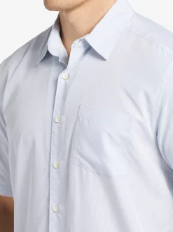 Best Sale Quiksilver Waterman Kings Cliff Short Sleeve Shirt White Kings Cliff