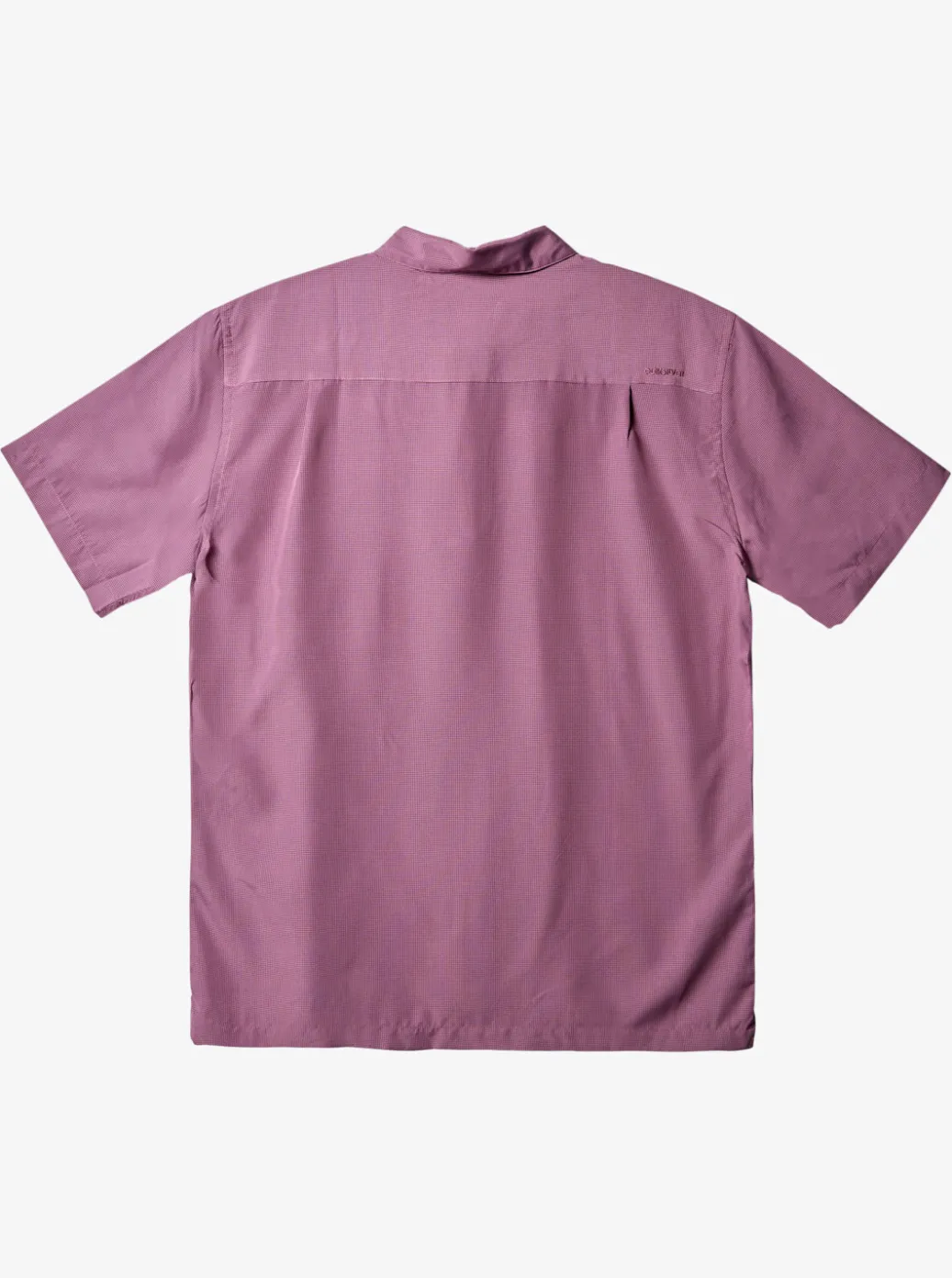 Store Quiksilver Waterman Kings Cliff Short Sleeve Shirt Mellow Mauve Kingscliff