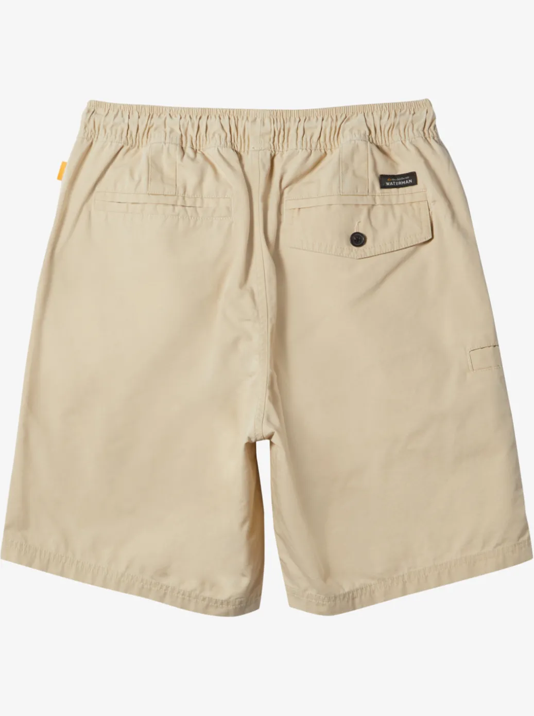 Discount Quiksilver Waterman Last Light Elastic Waist 19" Shorts Brown Rice