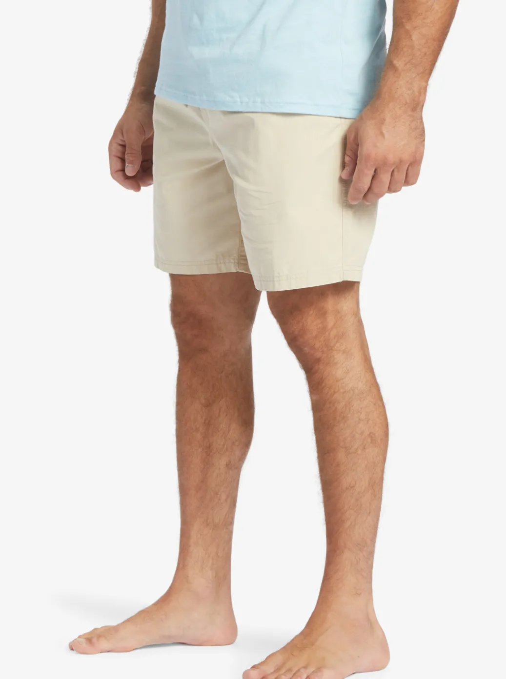 Discount Quiksilver Waterman Last Light Elastic Waist 19" Shorts Brown Rice