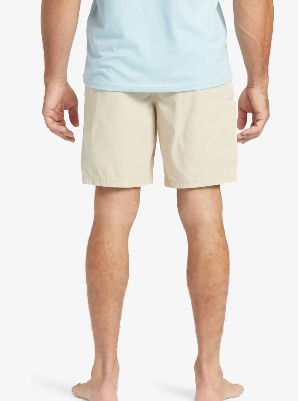 Discount Quiksilver Waterman Last Light Elastic Waist 19" Shorts Brown Rice