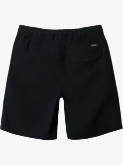 Online Quiksilver Waterman Last Light Elastic Waist 19" Shorts Black