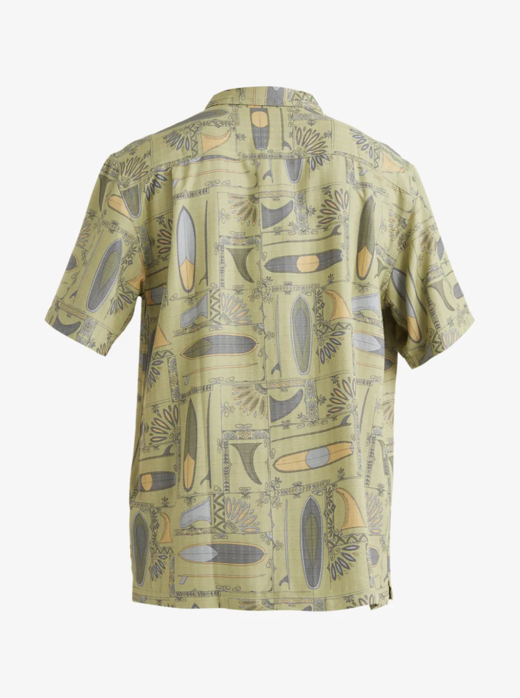 Best Sale Quiksilver Waterman Long Boards Woven Shirt Tea Longboards