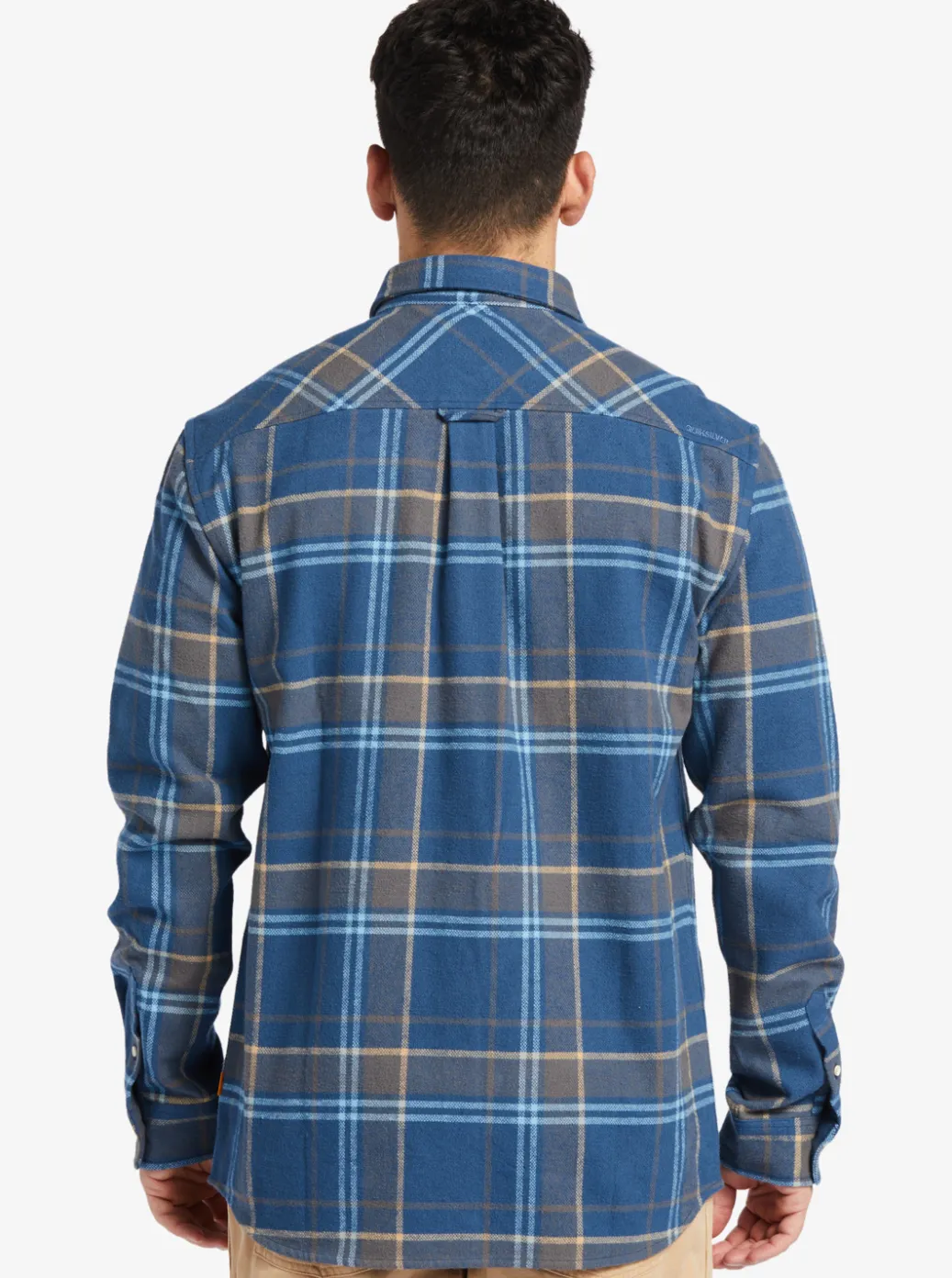 Discount Quiksilver Waterman Lower Ridge Flannel Long Sleeve Top Ensign Blue Lower Ridge