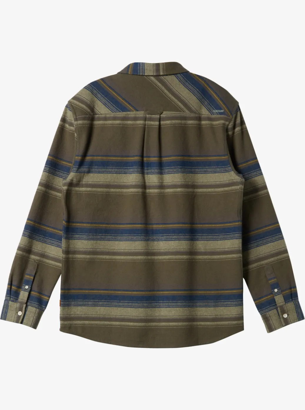 Cheap Quiksilver Waterman Lowest Tide Flannel Long Sleeve Top Dusty Olive Lowest Tide