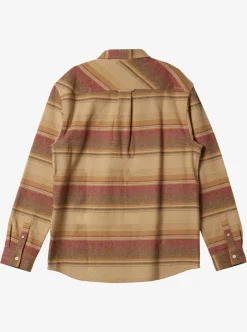 Cheap Quiksilver Waterman Lowest Tide Flannel Long Sleeve Top Inscense Lowest Tide
