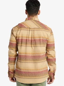Cheap Quiksilver Waterman Lowest Tide Flannel Long Sleeve Top Inscense Lowest Tide