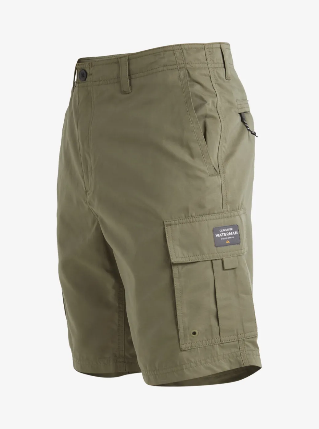 Best Sale Quiksilver Waterman Maldive Atoll Cargo 20" Shorts Dusty Olive