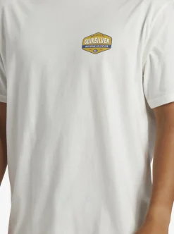Cheap Quiksilver Waterman Morning Session T-Shirt Snow White