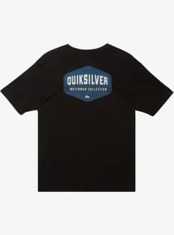 Discount Quiksilver Waterman Morning Session T-Shirt Black