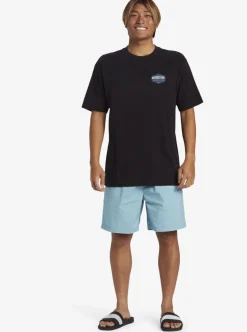 Discount Quiksilver Waterman Morning Session T-Shirt Black